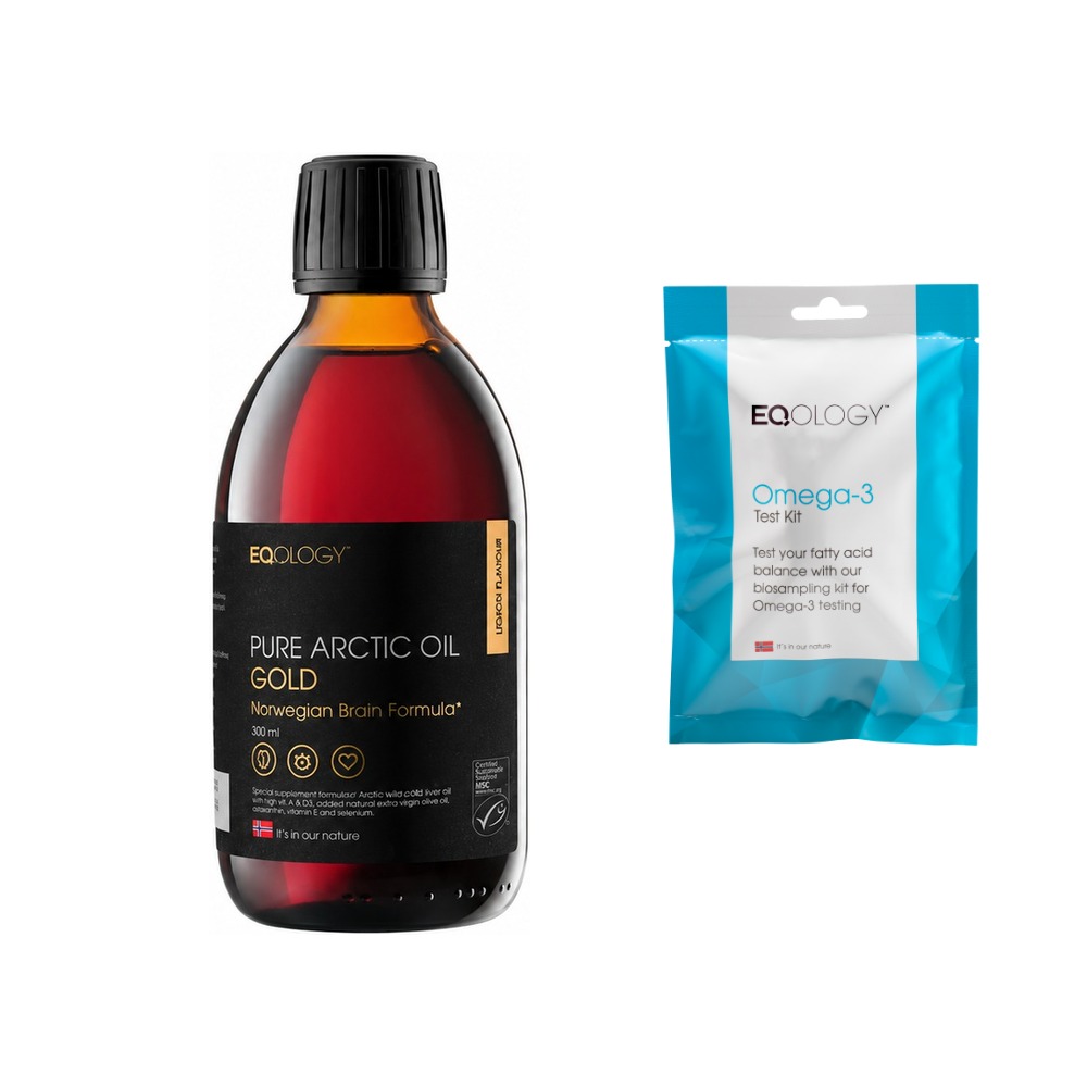 Eqology Omega-3 Gold met bloedtest