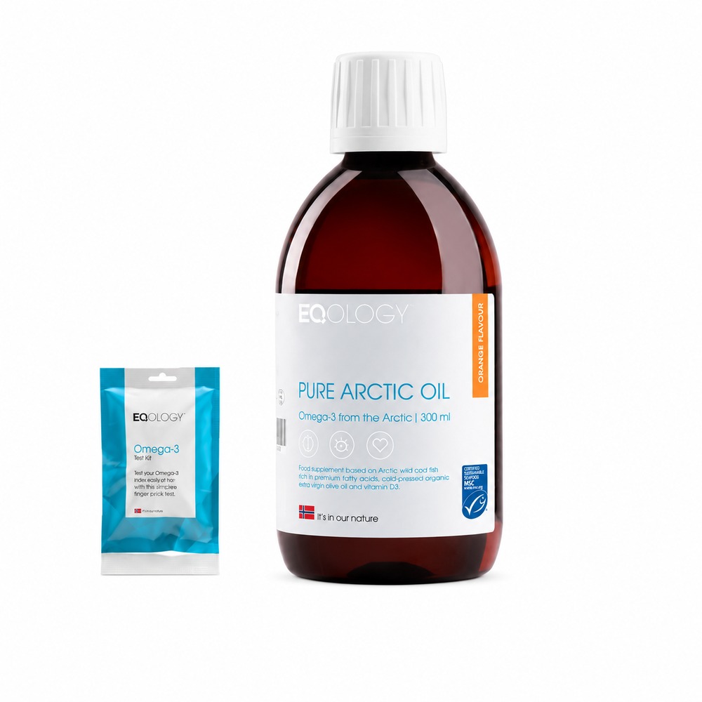 Eqology Omega-3 Orange met bloedtest